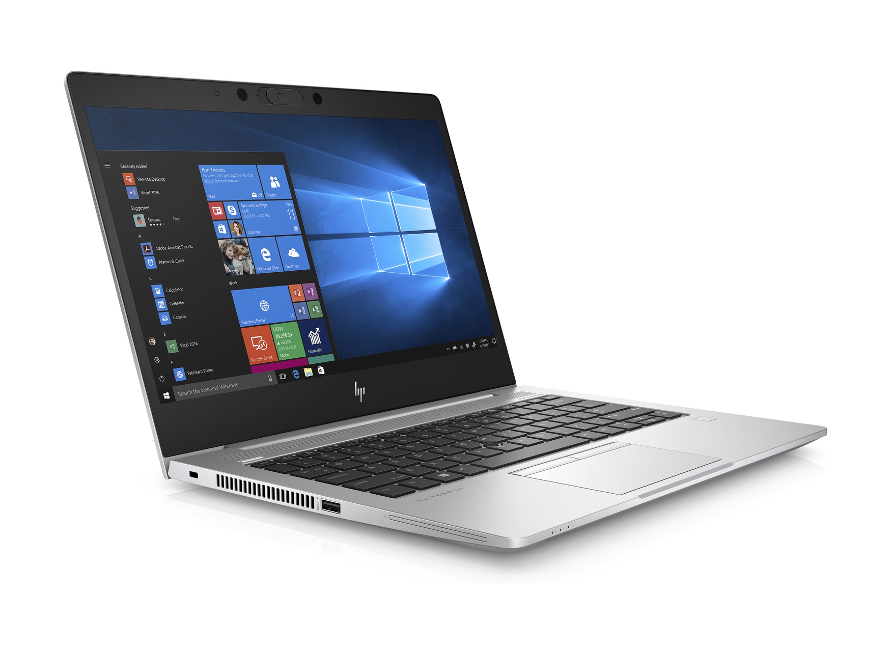 HP EliteBook 830 G7: 13.3" FHD, 10th Gen Intel Core i7, 16GB DDR4 RAM, 512GB SSD